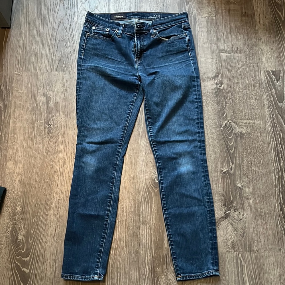 J.Crew Toothpick Jeans size 29